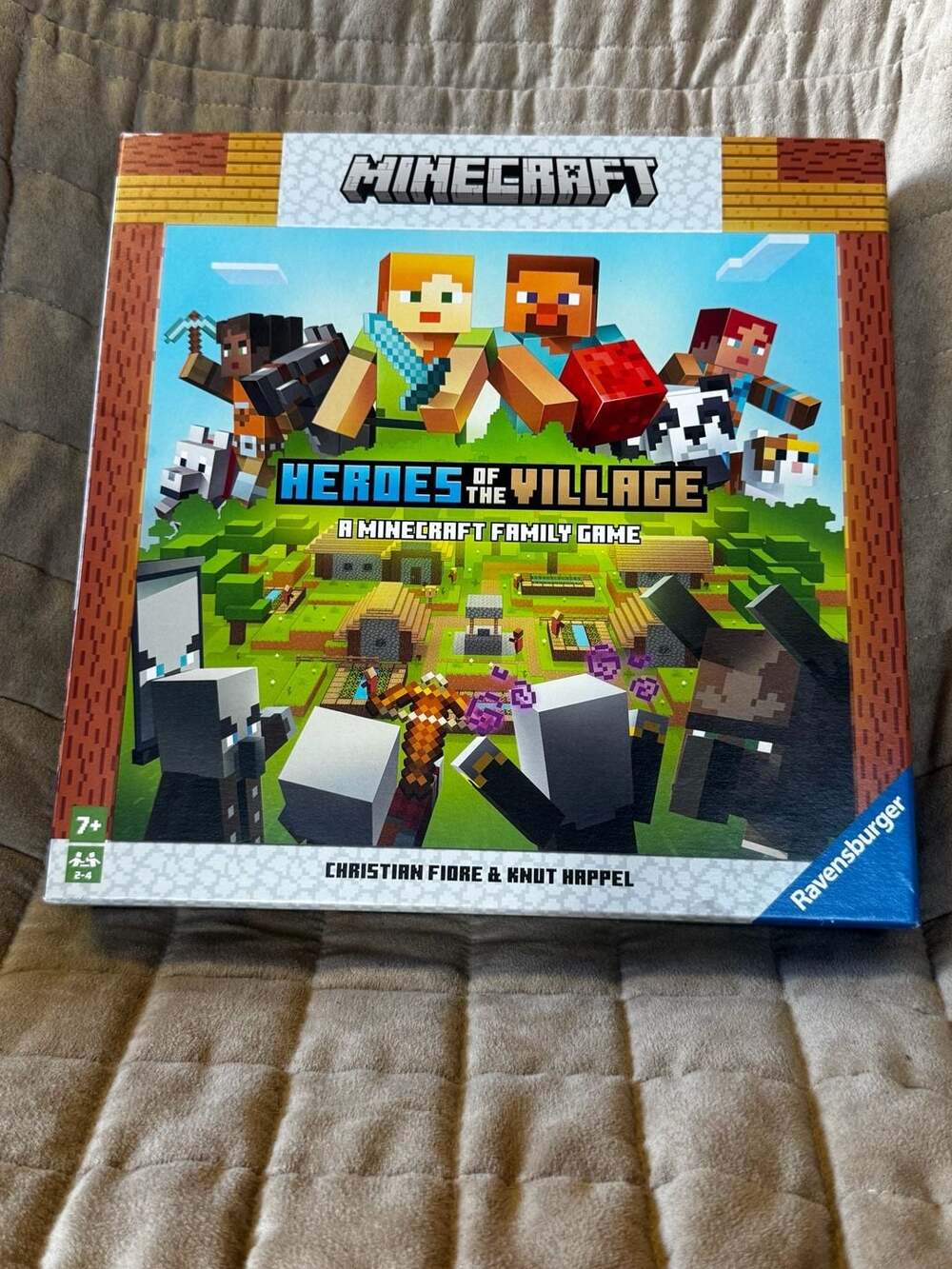 Ravensburger Minecraft Heroes of the Village Cooperative Board Game